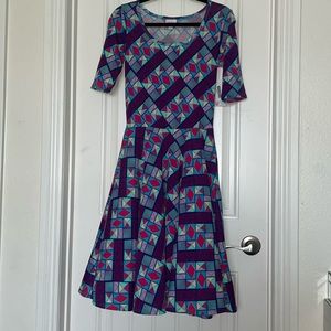 LuLaRoe Nicole Dress Size S